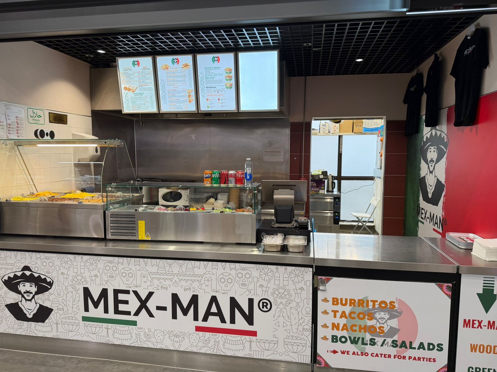 Mex-Man London restaurant interior